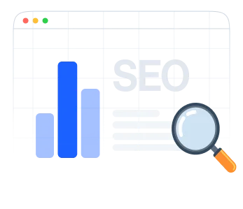 Technical SEO service icon for fixing crawl, speed and schema issues
