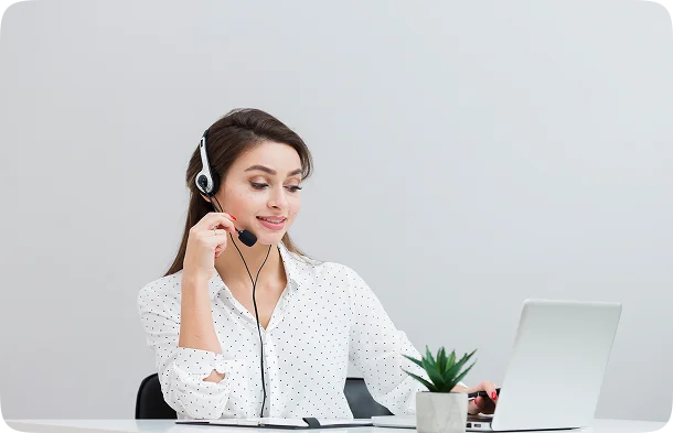 HouseCall SEO support representative ready to take your call